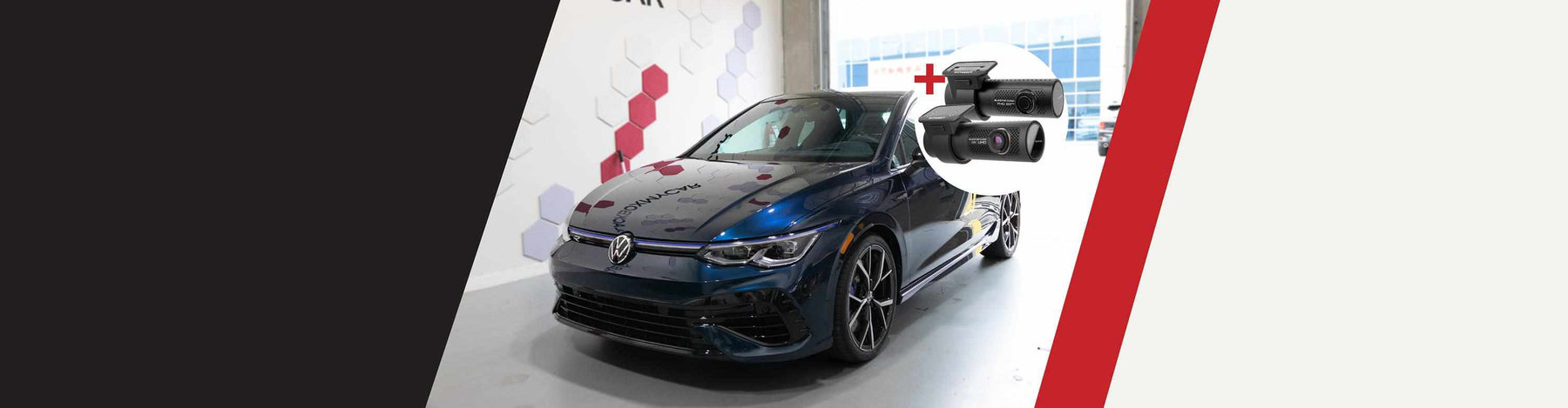 BlackboxMyCar | Dash Cam Installation: 2022 Volkswagen Golf R x BlackVue DR900X Plus + DR750X-3CH Plus - - BlackboxMyCar Canada