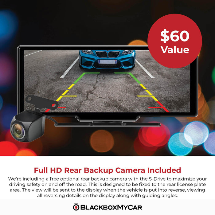 BlackboxMyCar SmartDrive 10" Wireless CarPlay & Android Auto Display w/ Dash Cam - Car Accessories - {{ collection.title }} - Car Accessories, sale - BlackboxMyCar Canada