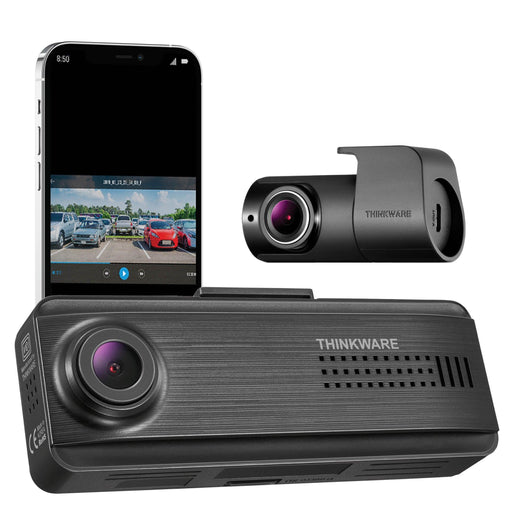 [REFURBISHED] Thinkware F200 PRO Dual-Channel Full HD WiFi Dash Cam - Dash Cams - {{ collection.title }} - 1080p Full HD @ 30 FPS, 128GB, 12V Plug-and-Play, 16GB, 2-Channel, ADAS, Adhesive Mount, App Compatible, Camera Alerts, Dash Cams, Desktop Viewer, G-Sensor, GPS, Hardwire Install, Loop Recording, Mobile App, Mobile App Viewer, Night Vision, OBD Plug-and-Play, Parking Mode, Rear Camera, sale, Security, South Korea, Wi-Fi - BlackboxMyCar Canada