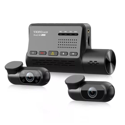 [REFURBISHED] VIOFO A139 3-Channel Dash Cam with GPS - Dash Cams - {{ collection.title }} - 2K QHD @ 30 FPS, 3-Channel, Adhesive Mount, App Compatible, China, CPL Filter, Dash Cams, GPS, Hardwire Install, Infrared (IR), Loop Recording, Mobile App, Mobile App Viewer, Night Vision, Parking Mode, sale, Security, Wi-Fi - BlackboxMyCar Canada