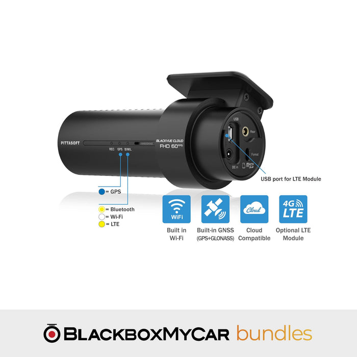 [Signature Bundle] BlackVue DR770X-2CH  + BlackboxMyCar PowerCell 8 Battery Pack + Bonus 1-Year Warranty - Dash Cam Bundles - [Signature Bundle] BlackVue DR770X-2CH  + BlackboxMyCar PowerCell 8 Battery Pack + Bonus 1-Year Warranty - 12V Plug-and-Play, 2-Channel, Adhesive Mount, Battery, Bluetooth, Cloud, Desktop Viewer, G-Sensor, GPS, Hardwire Install, Loop Recording, Mobile App Viewer, Night Vision, Parking Mode, South Korea, Super Capacitor, Wi-Fi - BlackboxMyCar Canada