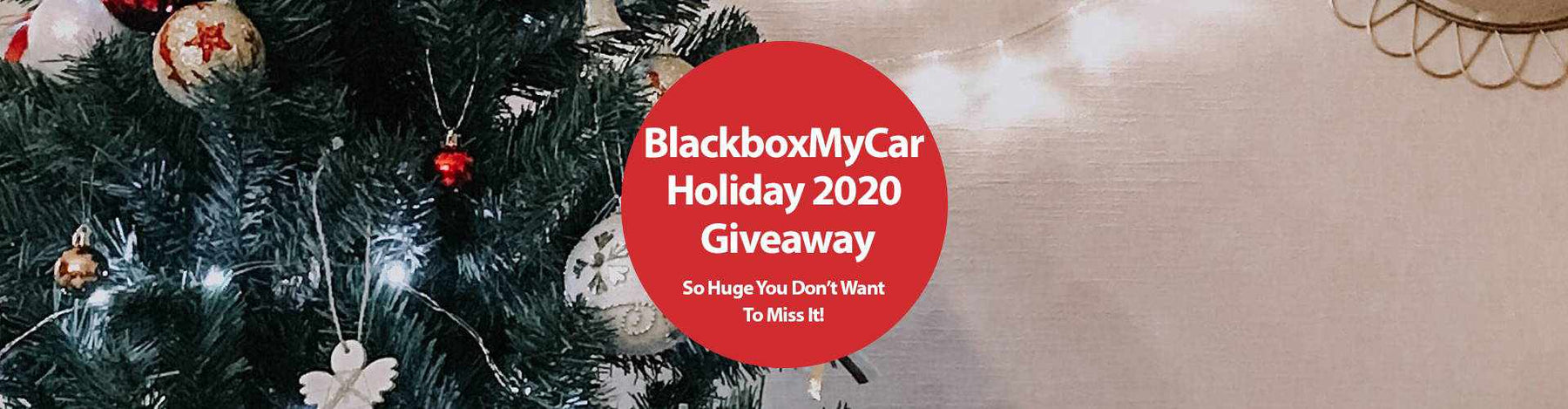 BlackboxMyCar Holiday 2020 Giveaway -  - BlackboxMyCar Canada