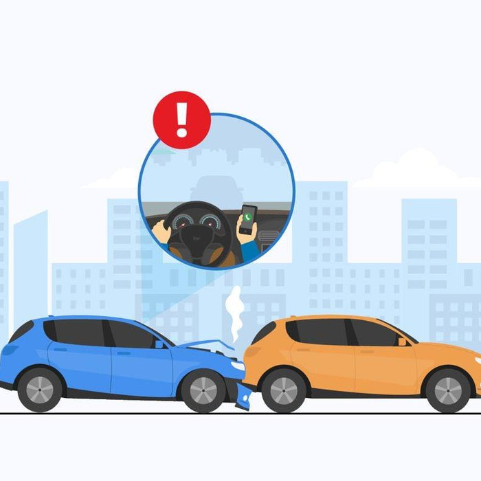 Combating Distracted Driving: How Dash Cams Ensure Accountability - - BlackboxMyCar Canada