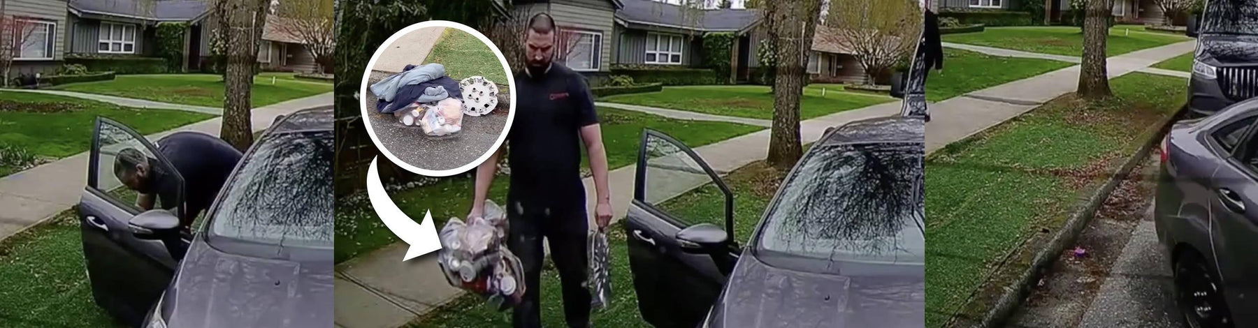 Dash Cam Captures Illegal Dumping by Construction Worker In Vancouver - - BlackboxMyCar Canada