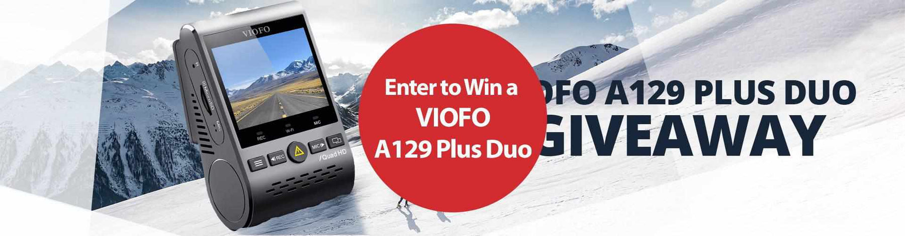 Enter to Win a VIOFO A129 Plus Duo | BlackboxMyCar - - BlackboxMyCar Canada