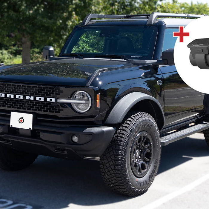 BlackboxMyCar | Dash Cam Installation: Dual-Channel Dash Cam in a 2022 Ford Bronco (Removable Top) cover image