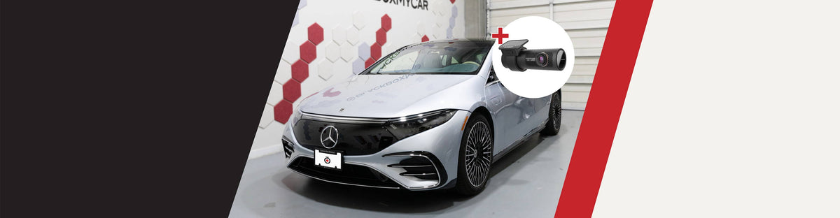 BlackboxMyCar | Dash Cam Installation: 2022 Mercedes EQS x BlackVue DR900X-2CH Plus cover image