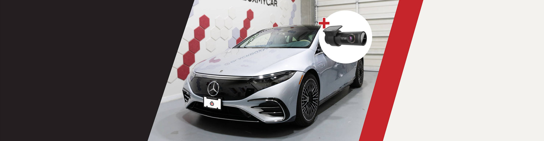 BlackboxMyCar | Dash Cam Installation: 2022 Mercedes EQS x BlackVue DR900X-2CH Plus cover image