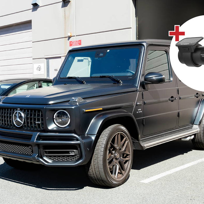 BlackboxMyCar | Dash Cam Installation: 2021 Mercedes G63 AMG x BlackVue DR900X-2CH Plus cover image