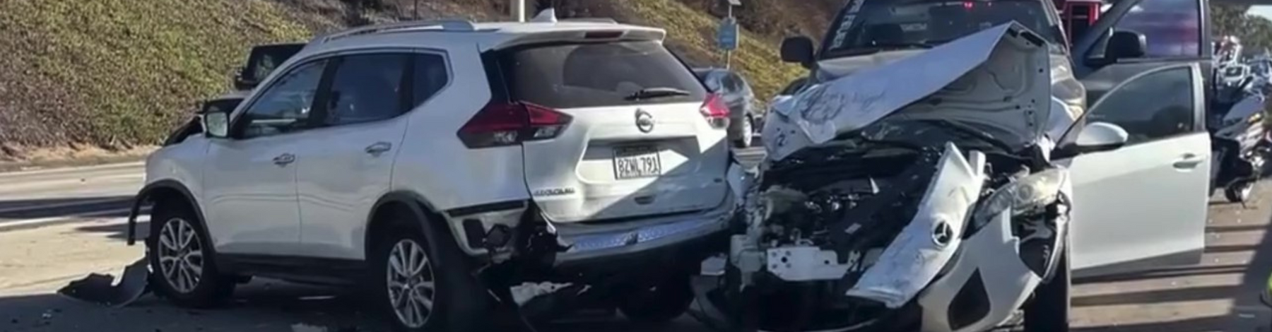 Caught on Dash Cam: A Violent Four-Vehicle Crash in Downtown San Diego cover image