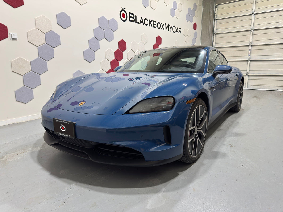 Installing a BlackVue Elite 9 2CH + CM100G LTE Module + B-130A Battery Pack into a 2025 Porsche Taycan 4S cover image
