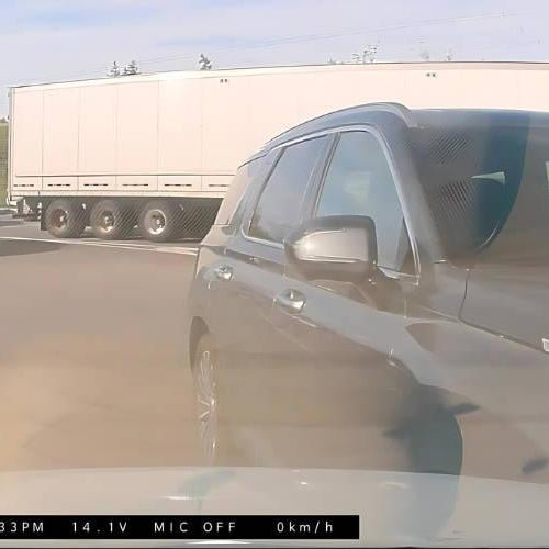 Flying Glass in Vancouver Rear-End Collision