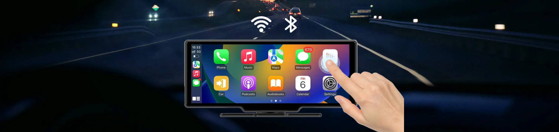 How does the BlackboxMyCar S-Drive Display Work with Existing Bluetooth and Carplay? cover image