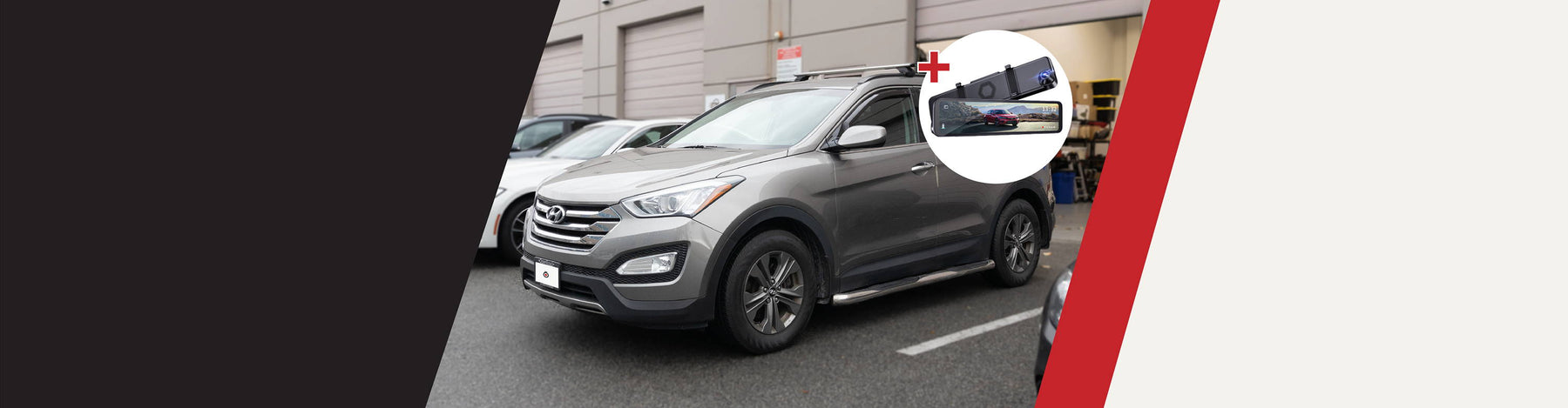 BlackboxMyCar | Dash Cam Installation: 2013 Hyundai Santa Fe x Vantrue Mirror Cam 3 cover image