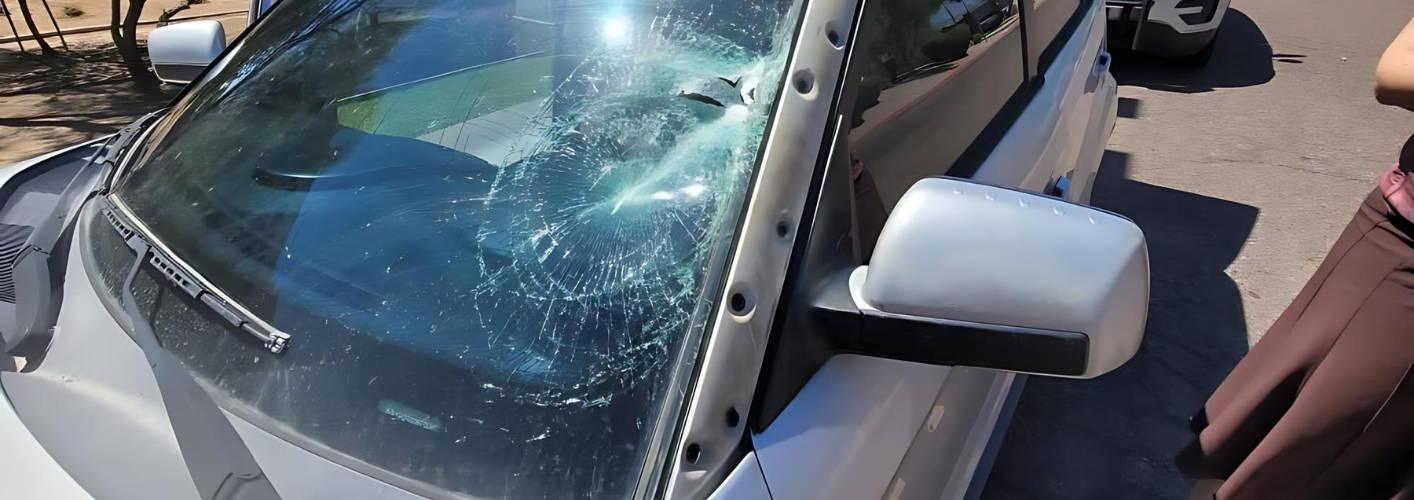 Fast-paced flying debris from Phoenix, Caught on Dash Cam cover image