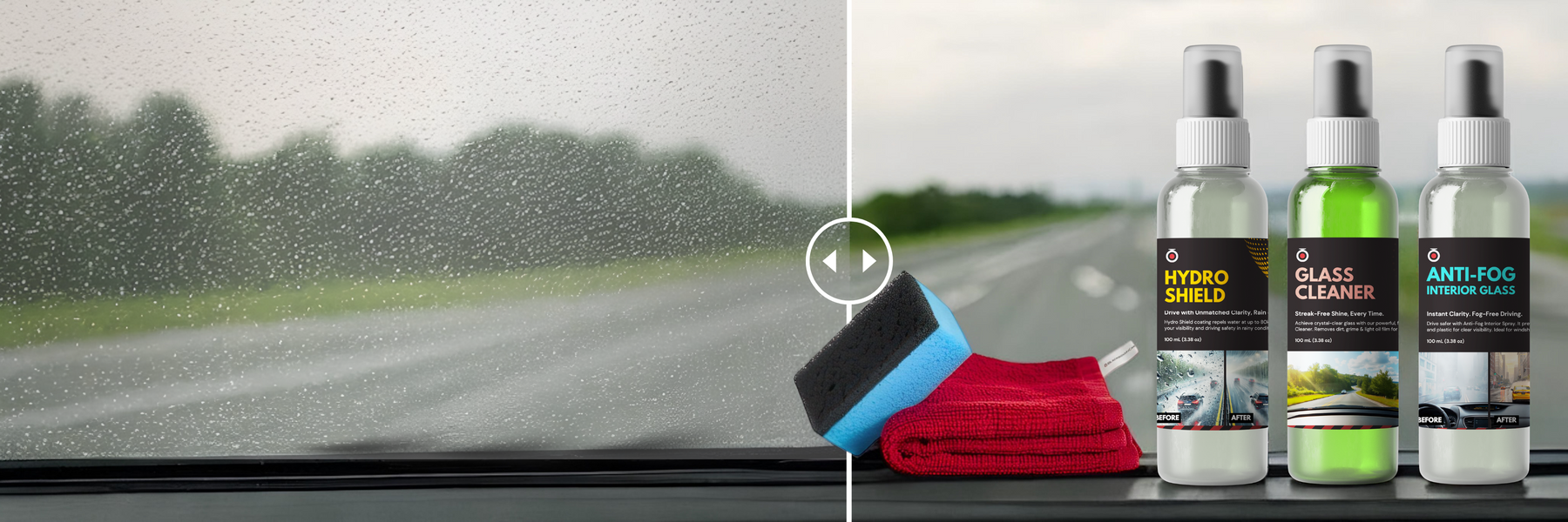 Drive with Unmatched Clarity with the BlackboxMyCar Windshield Clean Kit! cover image