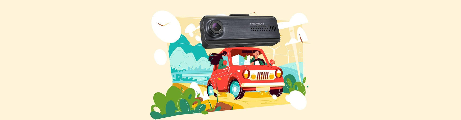We've partnered with Thinkware to give away the new Thinkware Q200 dash cam - - BlackboxMyCar Canada