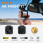 Vantrue E1 Pro 4K Mini Dash Cam with Sony STARVIS 2