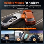 Vantrue Nexus 4S (N4S) 3-Channel 2K QHD Dash Cam with Sony STARVIS 2