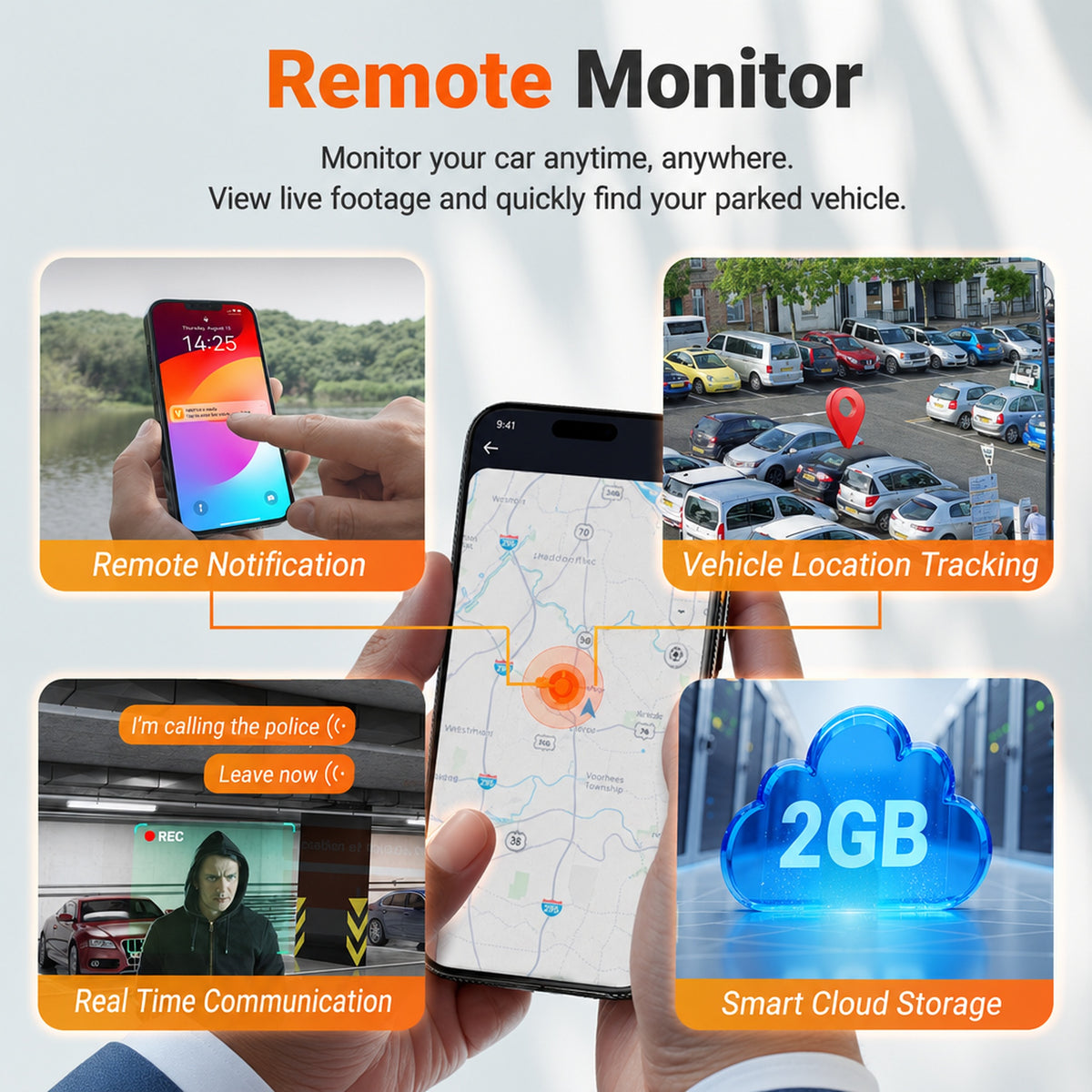 Vantrue Nexus 5S (N5S) 4-Channel 2K QHD Dash Cam with Sony STARVIS 2