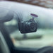 Garmin Dash Cam X110 installed windshield view for 1080P road evidence