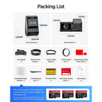 VIOFO A329S 2CH 4K UHD 60FPS Front + 2K Rear Sony STARVIS 2 Dash Cam