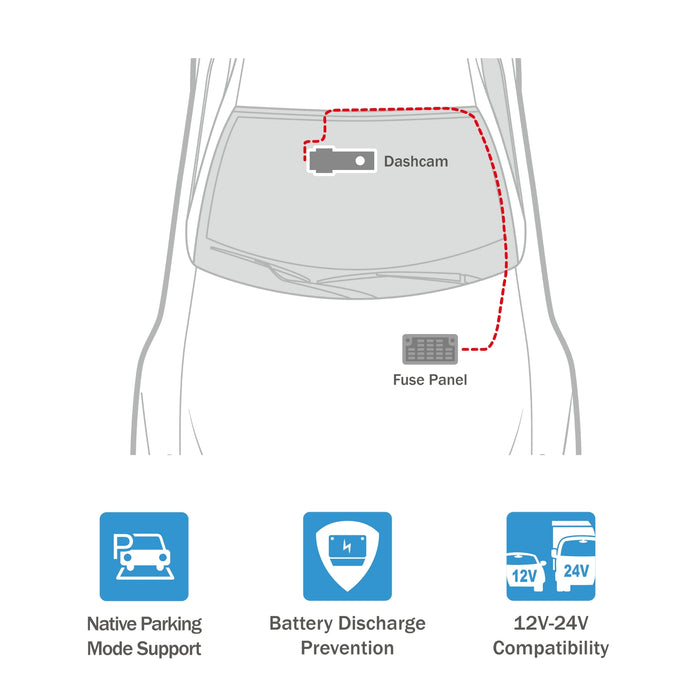 Caméra embarquée Cloud BlackVue DR970X-2CH LTE Plus 4K UHD 