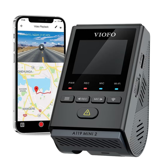 Caméra embarquée VIOFO A119 Mini 2 2K QHD 