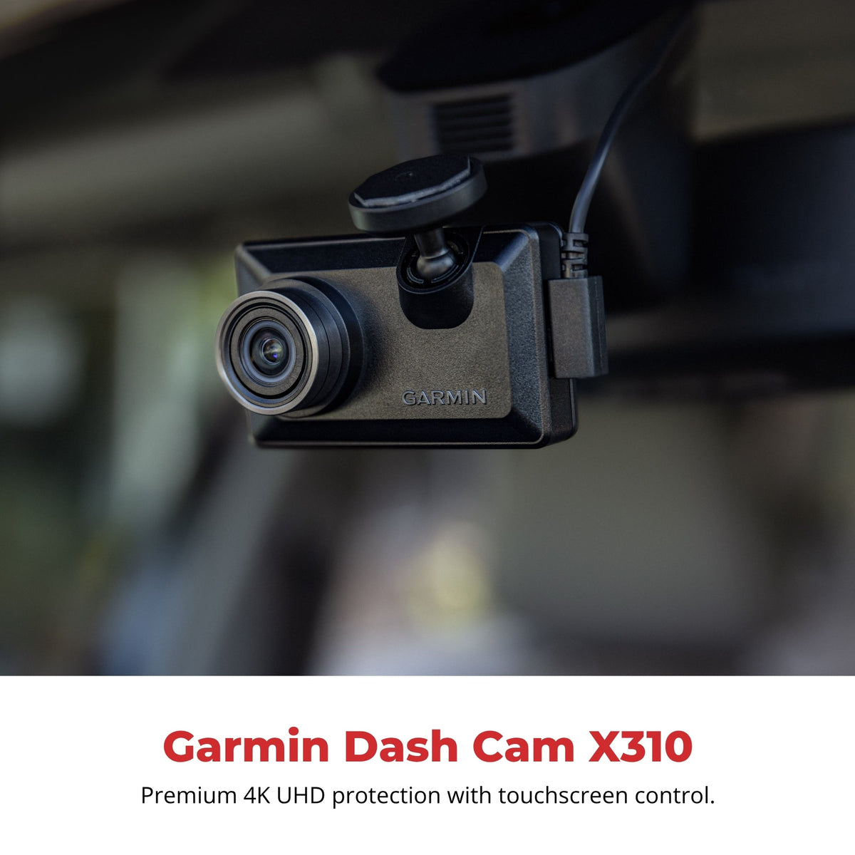 Garmin Dash Cam X310 front product view