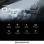 VIOFO A139 Pro 4K 3-Channel Dash Cam with GPS - Dash Cams - VIOFO A139 Pro 4K 3-Channel Dash Cam with GPS - 3-Channel, 4K UHD @ 30 FPS, Adhesive Mount, App Compatible, Bluetooth, CPL Filter, G-Sensor, GPS, Hardwire Install, Infrared (IR), Loop Recording, Mobile App, Mobile App Viewer, Night Vision, Parking Mode, Security, Super Capacitor, Wi-Fi - BlackboxMyCar Canada