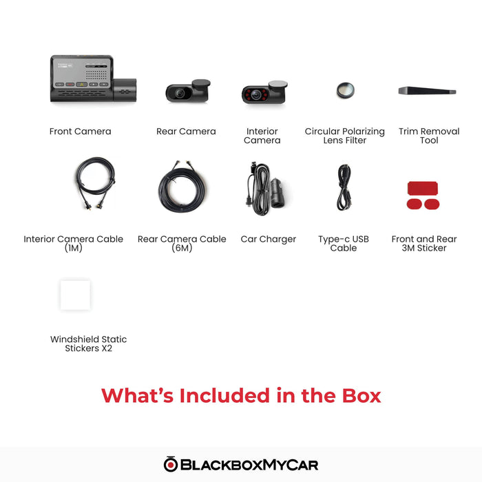 [REFURBISHED] VIOFO A139 Pro 4K 3-Channel Dash Cam with GPS