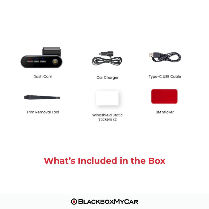 [REFURBISHED] VIOFO WM1 2K QHD 1-Channel Dash Cam with GPS