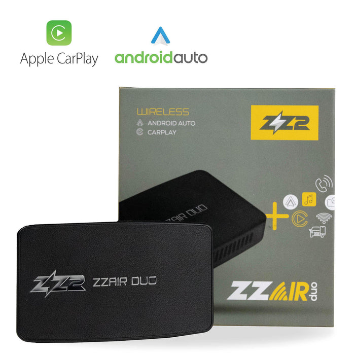 ZZ-2 ZZAIR-DUO Wireless CarPlay and Android Auto Adapter