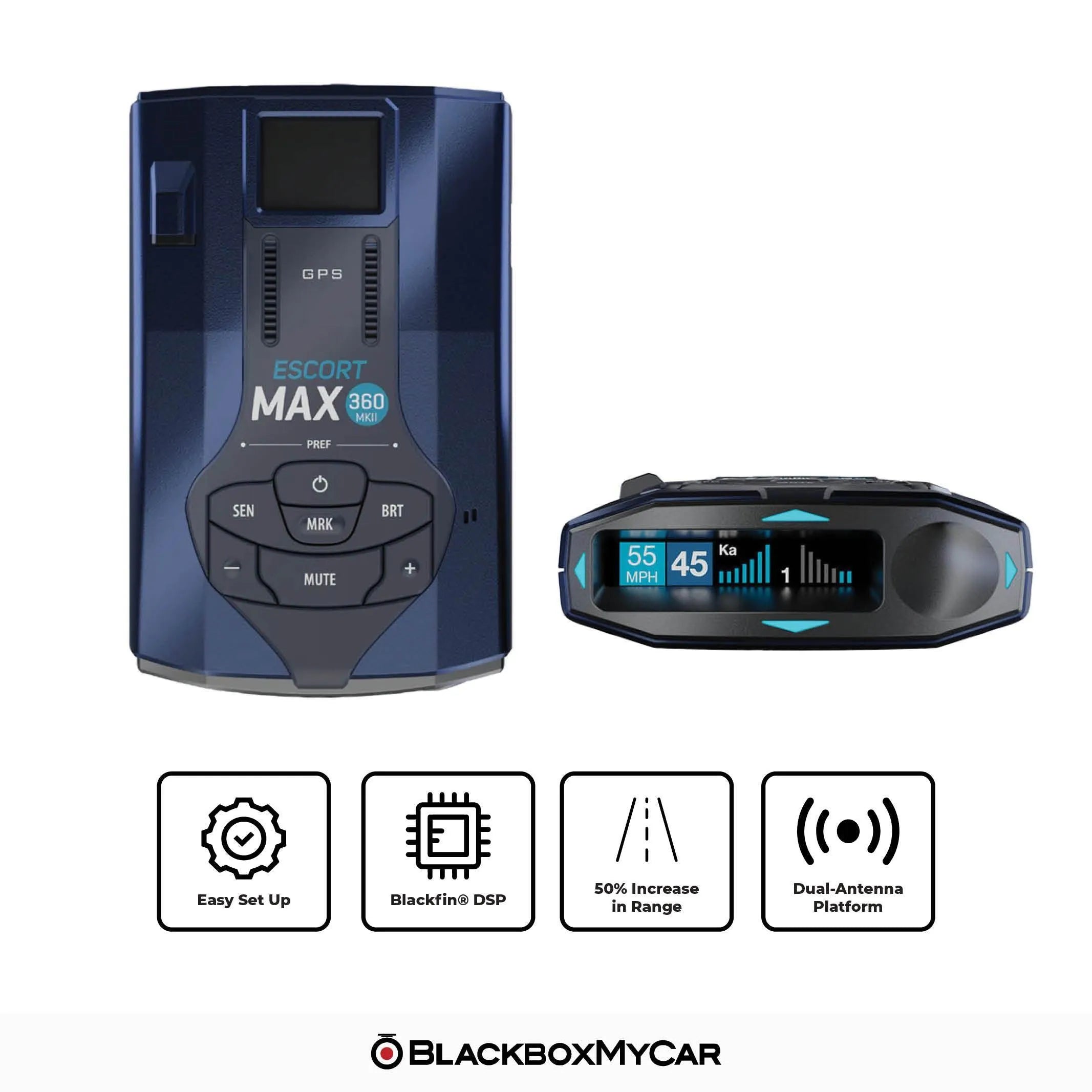 Escort Max 360 MKII Radar Detector — BlackboxMyCar Canada