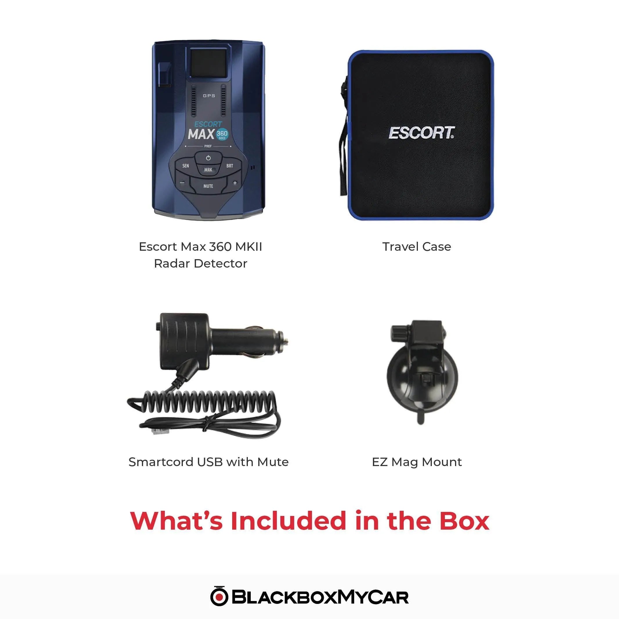 Escort Max 360 MKII Radar Detector — BlackboxMyCar Canada