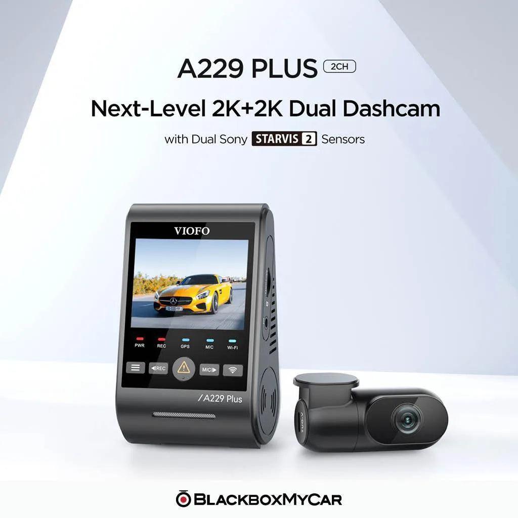 VIOFO A229 Plus Duo 2K QHD 2-Channel Dash Cam - BlackboxMyCar Canada