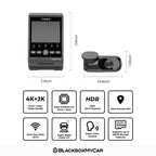 VIOFO A229 Pro Duo 4K UHD 2-Channel Dash Cam - BlackboxMyCar Canada