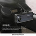 Thinkware Q200 1-Channel 2K QHD Dash Cam - Dash Cams - {{ collection.title }} - 1-Channel, 12V Plug-and-Play, 256GB, 2K QHD @ 30 FPS, ADAS, Adhesive Mount, App Compatible, Camera Alerts, Dash Cams, Desktop Viewer, G-Sensor, GPS, Hardwire Install, Loop Recording, Mobile App, Mobile App Viewer, Night Vision, OBD Plug-and-Play, Rear Camera, Security, South Korea, Super Capacitor, Wi-Fi - BlackboxMyCar Canada