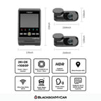 VIOFO A229 Plus 2K QHD 3-Channel Dash Cam - BlackboxMyCar Canada