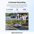 VIOFO A229 Plus 2K QHD 3-Channel Dash Cam - BlackboxMyCar Canada
