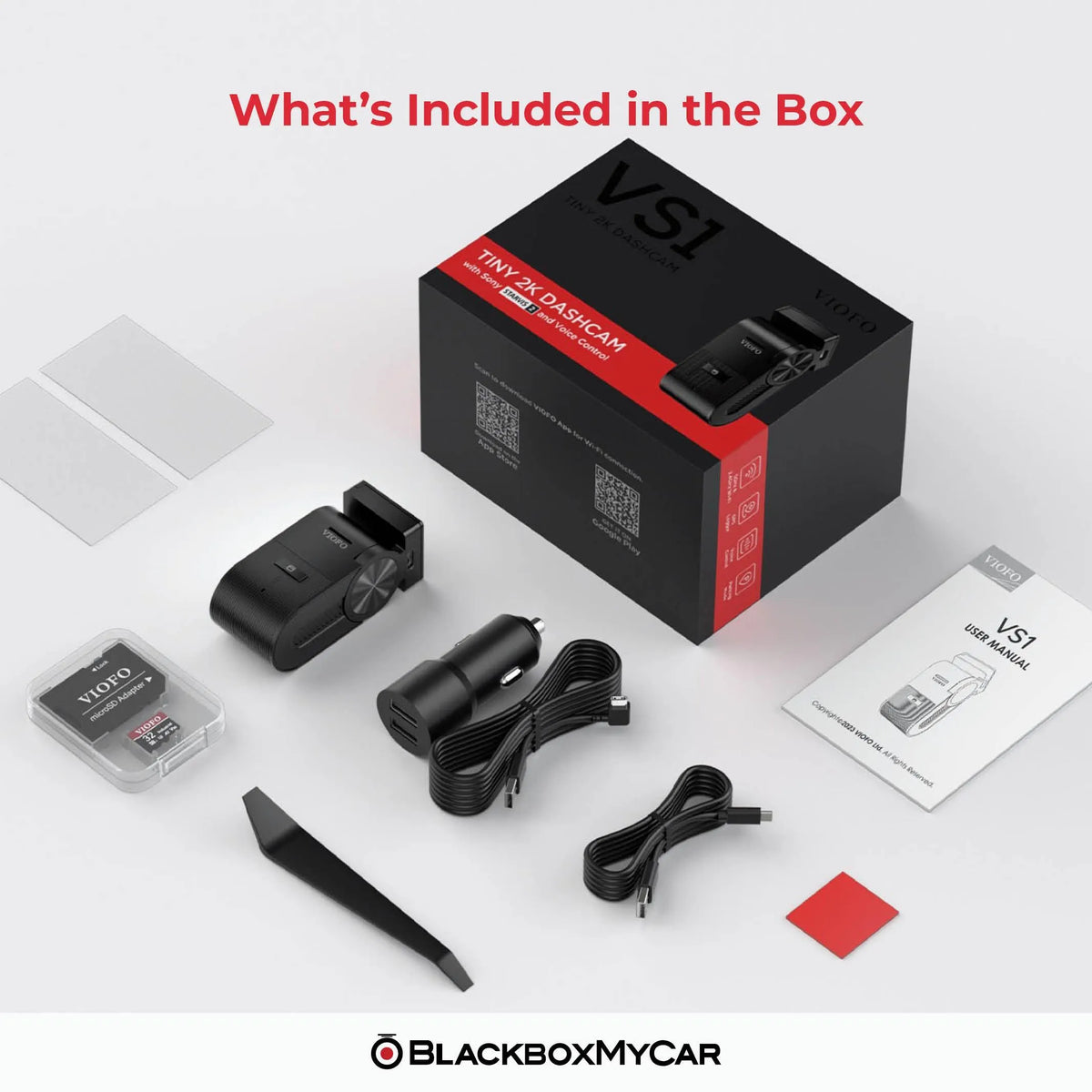 VIOFO VS1 Mini 2K QHD Dash Cam - BlackboxMyCar Canada