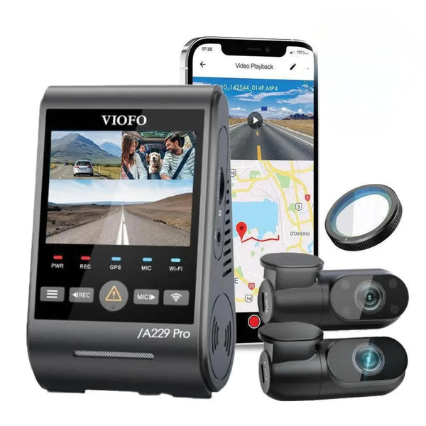 VIOFO A229 Pro 3CH 4K UHD