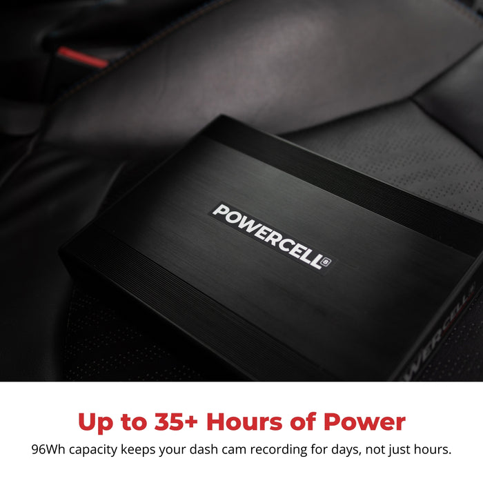 BlackboxMyCar PowerCell 8 LiFePO4 Bluetooth Dash Cam Battery Pack