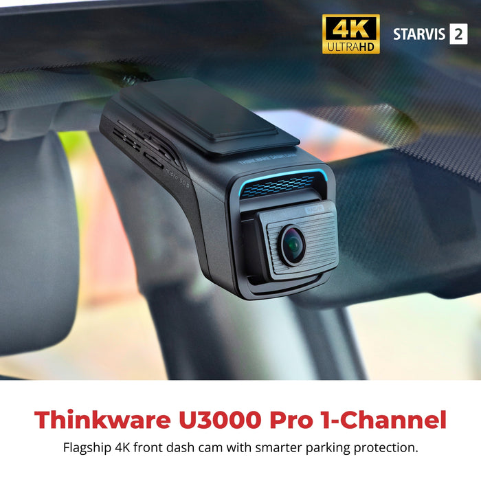 Thinkware U3000 Pro 1CH 4K 30FPS with Hardwiring Kit