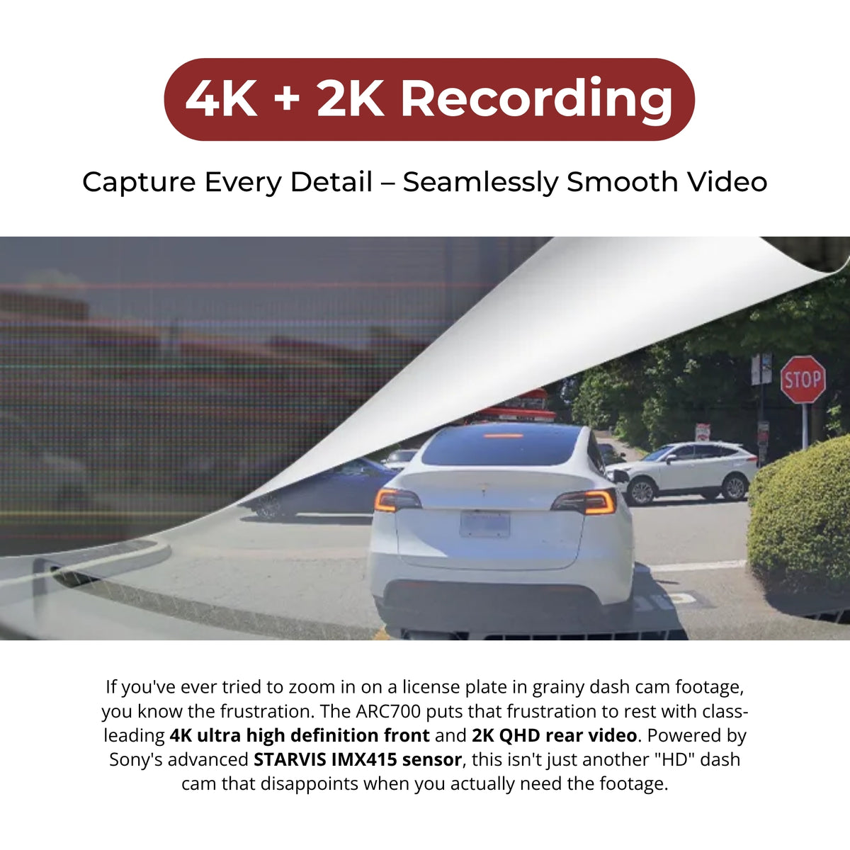 Thinkware ARC700 4K+2K 2-Channel HDR Dash Cam