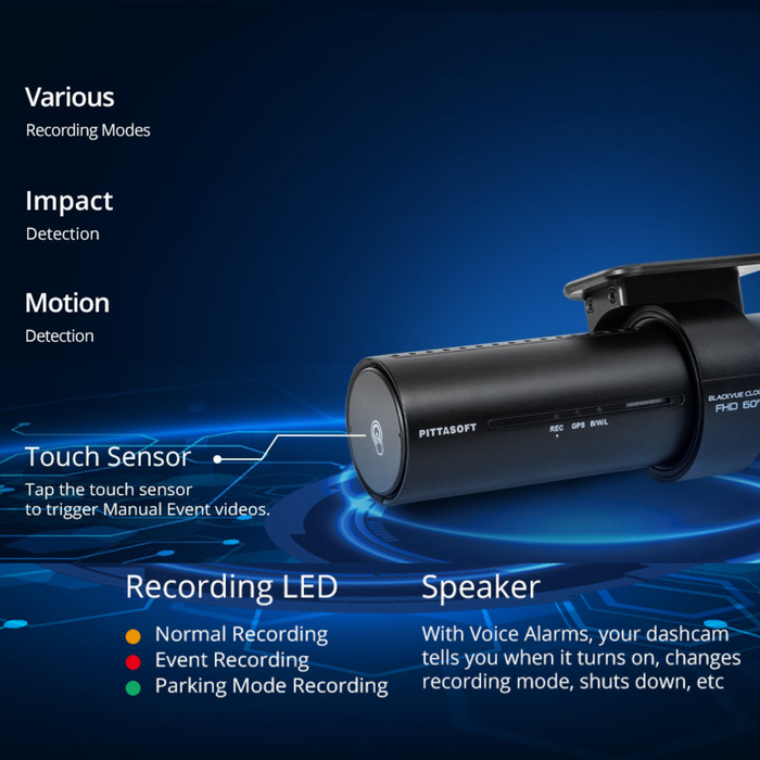 BlackVue DR770X-1CH Full HD 60FPS Cloud II Dash Cam