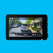 Garmin Dash Cam X110 screen showing saved road footage