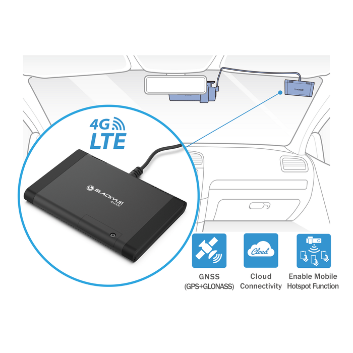 BlackVue DR970X-1CH Plus II 4K HDR UHD Cloud Dash Cam