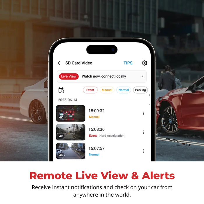 Caméra embarquée Cloud BlackVue DR970X-2CH LTE Plus 4K UHD 