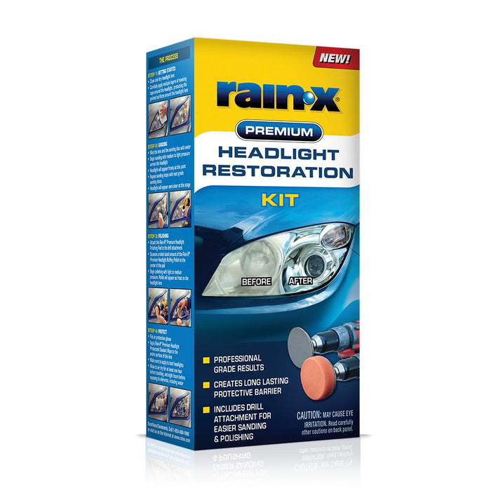 Rain-X Premium Headlight Restoration Kit (610153)